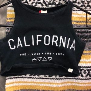 California crop top